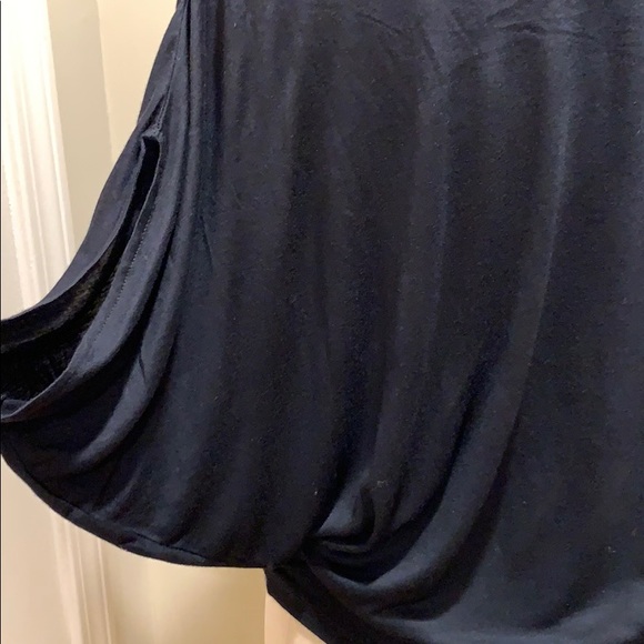 French Connection Black Cowl Neck Top, S - Picture 4 of 6